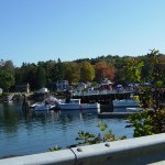 Lunch Was Lobster and Lobster Roll at Boothbay Harbor Robinson's Wharf
